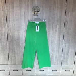 MANGO Cotton‎ Blend Culottes Pant